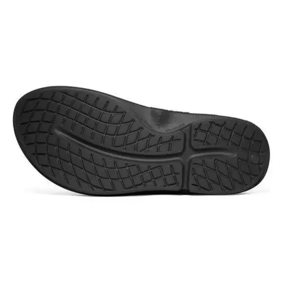 OOFOS OOriginal Flip Flops Unisex US 7W-5M Black Comfort Slip On Sandals OOF1 - Picture 5 of 10